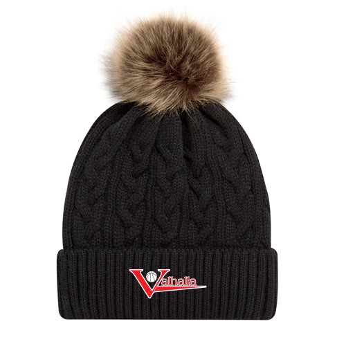 Valhalla Faux Fur Pom Pom Toque