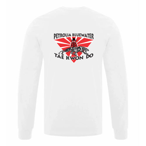 Petrolia Bluewater Tae Kwon Do Youth Cotton Long Sleeve T-Shirt