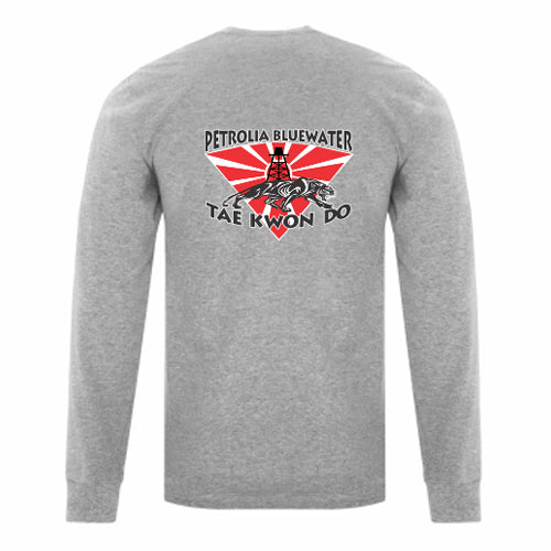 Petrolia Bluewater Tae Kwon Do Youth Cotton Long Sleeve T-Shirt