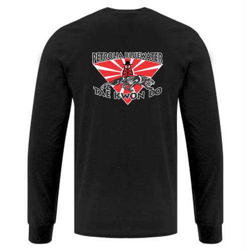 Petrolia Bluewater Tae Kwon Do Youth Cotton Long Sleeve T-Shirt