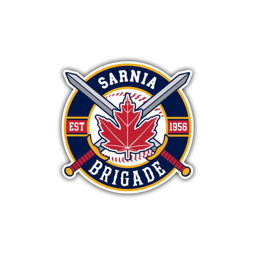 Sarnia Brigade - 6" Window Sticker
