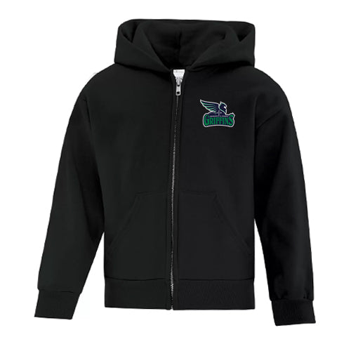 Gregory Hogan Youth Everyday Fleece Full Zip Hooded Sweatshirt