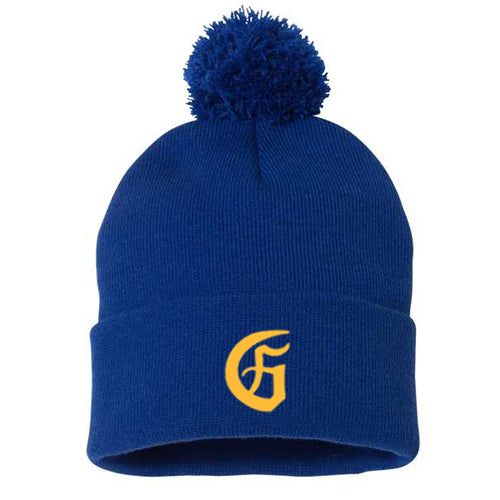 Corunna Giants Pom-Pom Cuffed Beanie