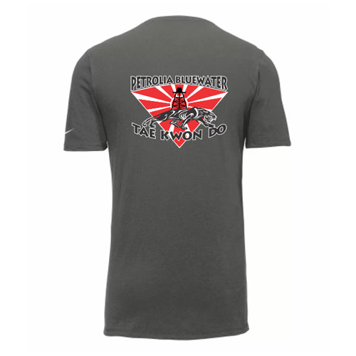 Petrolia Bluewater Tae Kwon Do Adult Nike Dri-FIT Cotton/Poly Tee