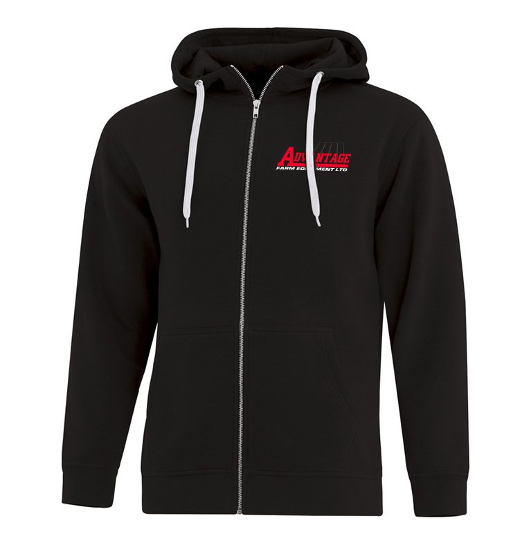 Advantage - Fleece Full Zip Hooded Sweatshirt - Unisex