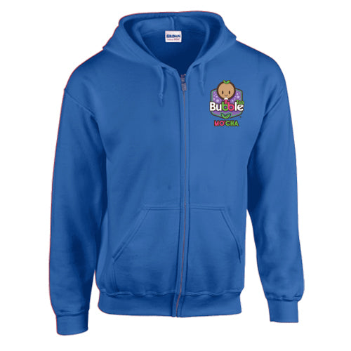 Mo'Cha Bubble Tea - Unisex Full Zip Hooded Sweatshirt