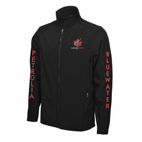 Petrolia Bluewater Tae Kwon Do Adult Water Repellent Soft Shell Jacket