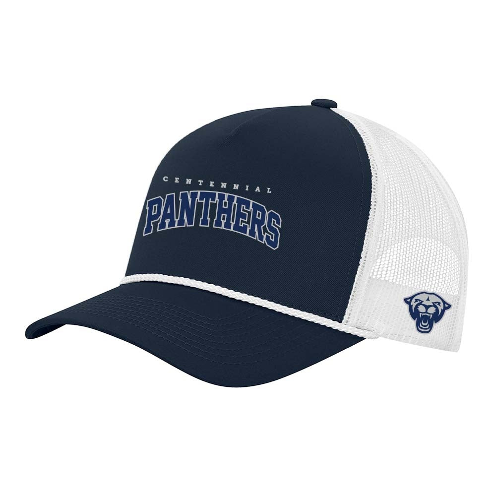 Lambton Centennial Cotton Twill 5-Panel Trucker Rope Cap