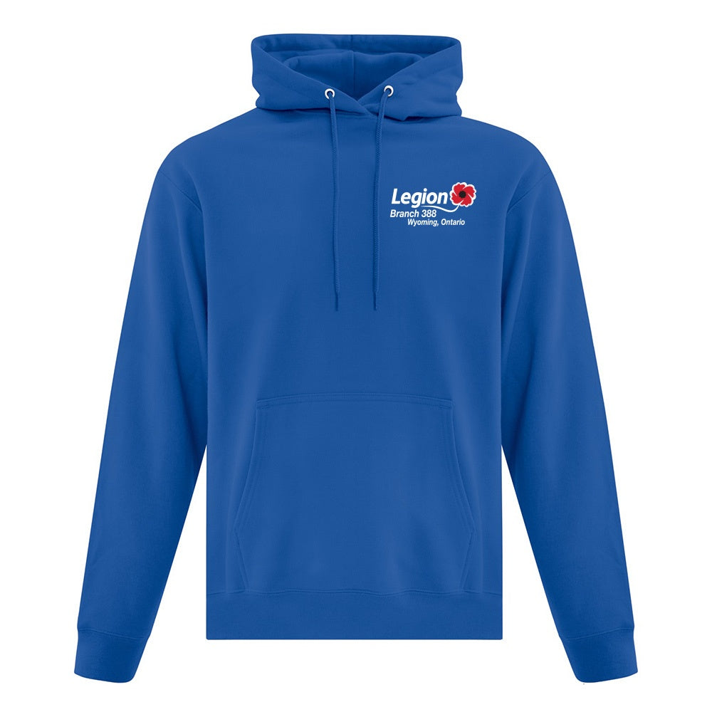 Wyoming Legion Branch 388 Adult Fleece Hooded Sweatshirt