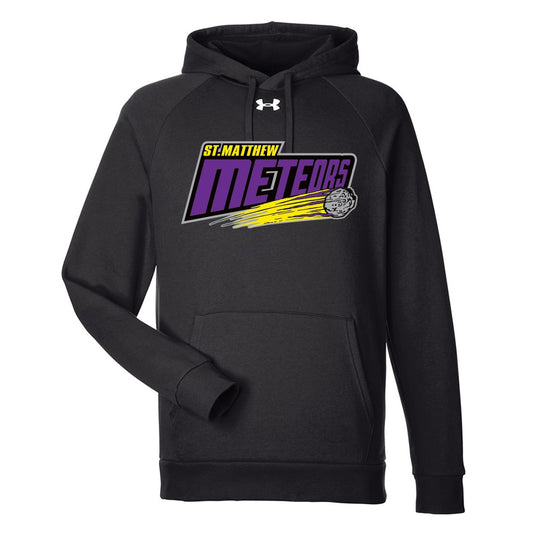 St Matthew Adult Under Armour Rival Fleece Hooded Sweatshirt