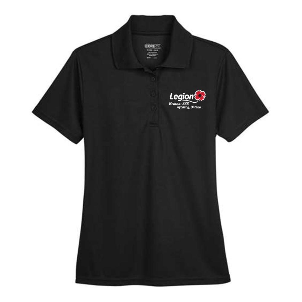 Wyoming Legion Branch 388 Ladies' Performance Pique Polo