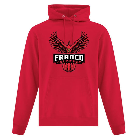 Franco-Jeunesse Adult Fleece Hooded Sweatshirt
