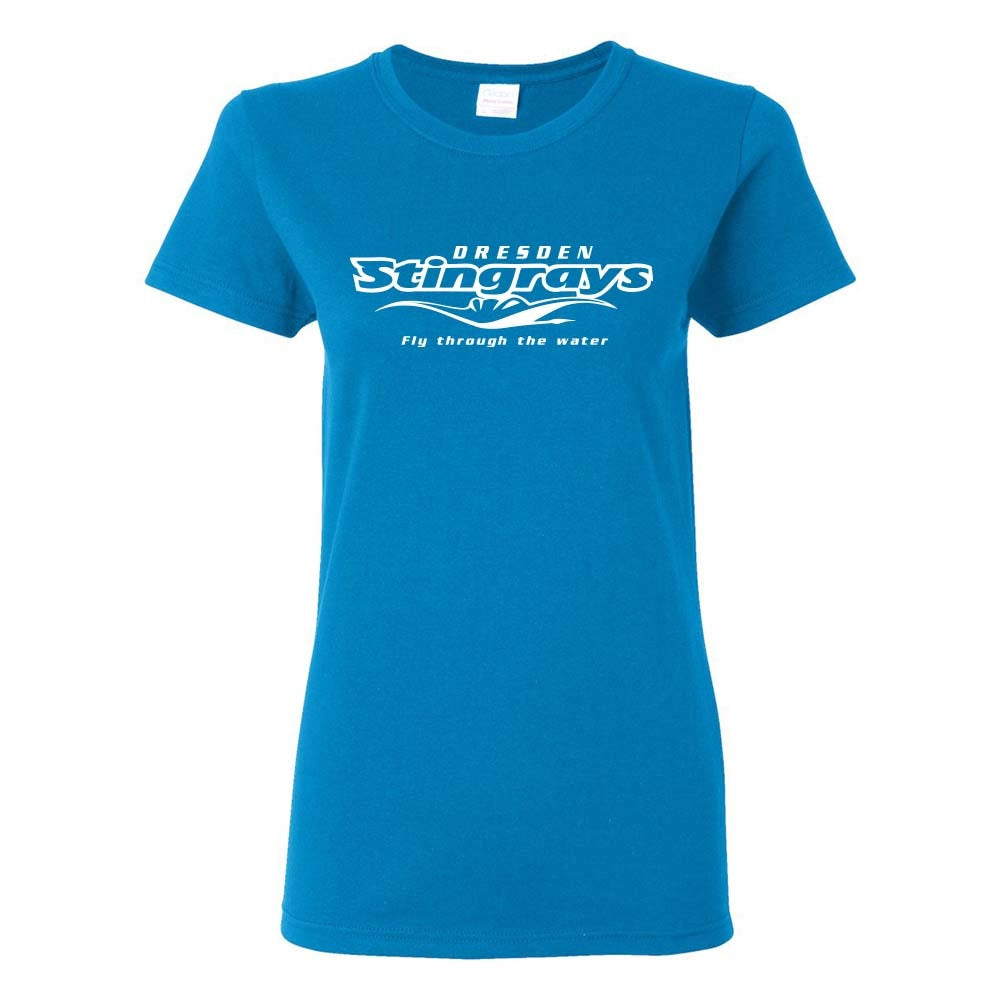 Dresden Stingrays Ladies' Heavy Cotton T-Shirt
