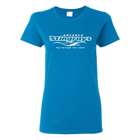 Dresden Stingrays Ladies' Heavy Cotton T-Shirt