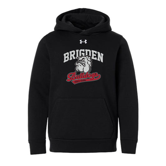 Brigden Youth Under Armour Team Icon Fleece Hooded Sweatshirt