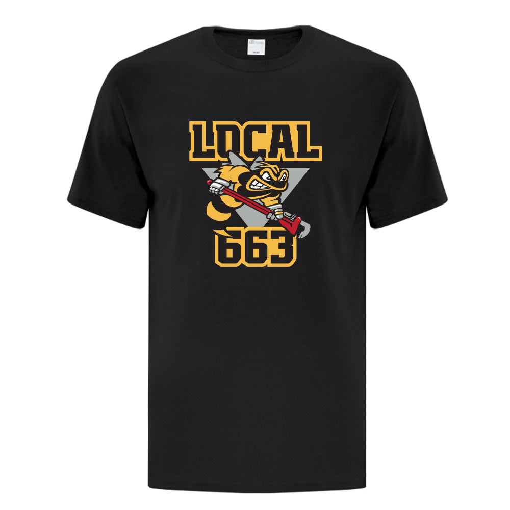 Local 663 Sting Adult Cotton T-Shirt