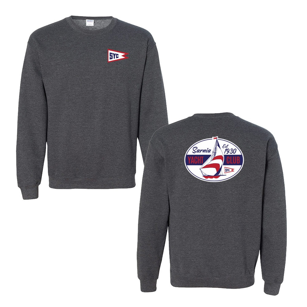 Sarnia Yacht Club Adult Heavy Blend Crewneck Sweatshirt