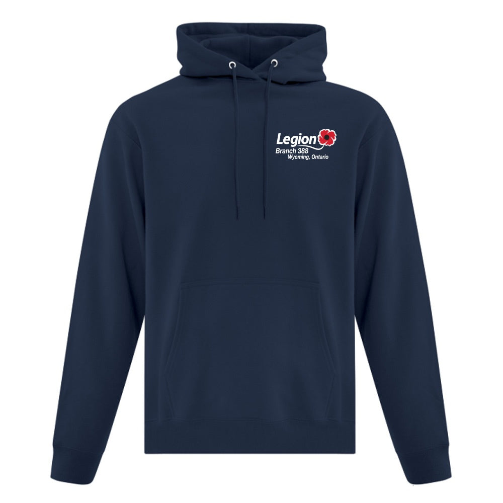 Wyoming Legion Branch 388 Adult Fleece Hooded Sweatshirt
