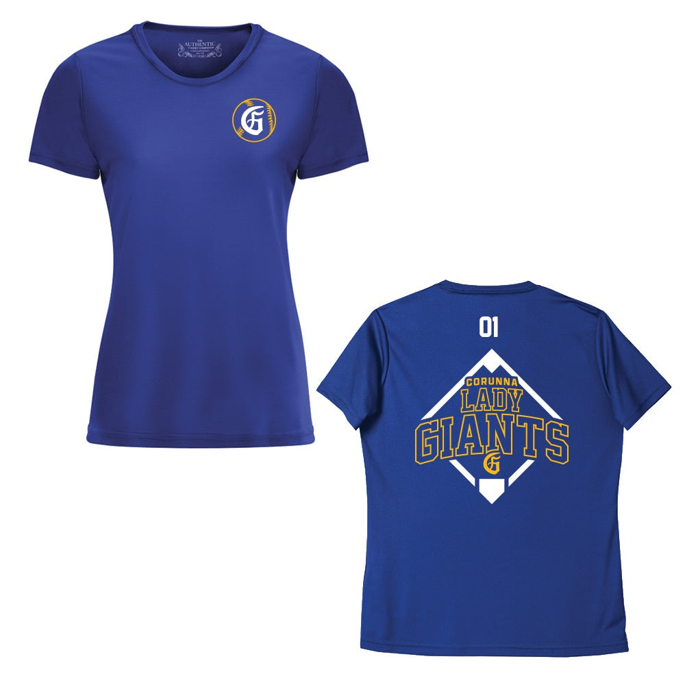 Corunna Lady Giants Ladies' Pro Team T-Shirt