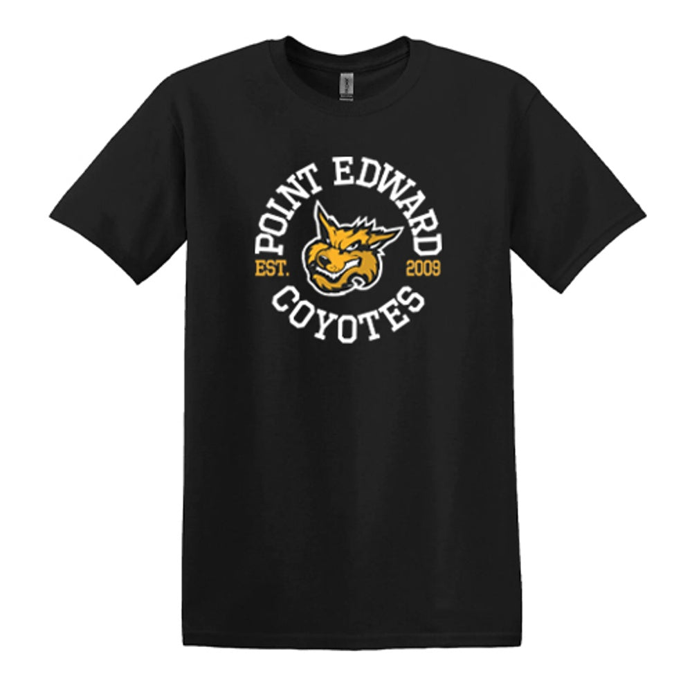 Point Edward Coyotes Youth Gildan Cotton T-Shirt