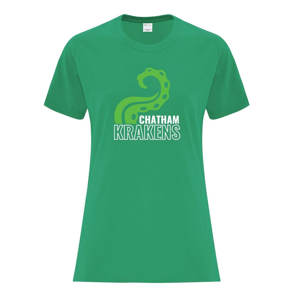 Chatham Krakens Ladies' Cotton T-Shirt