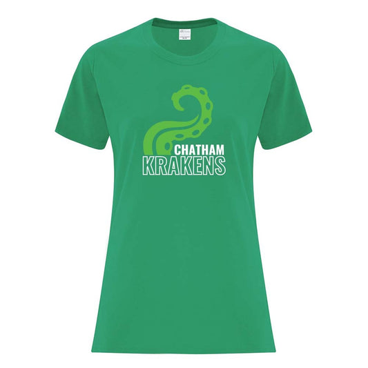 Chatham Krakens Ladies' Cotton T-Shirt