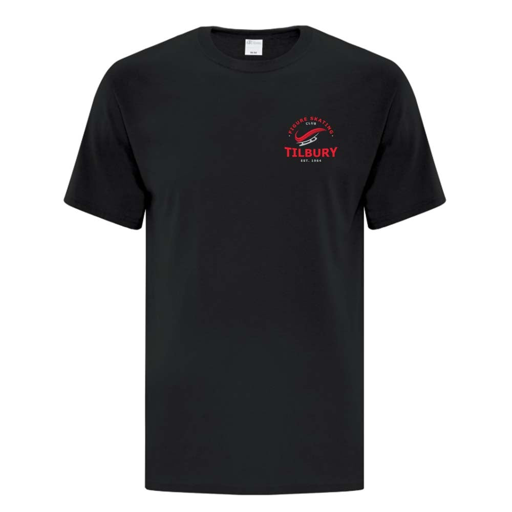 Tilbury Figure Skating Youth Cotton T-Shirt (Alt. Logo)