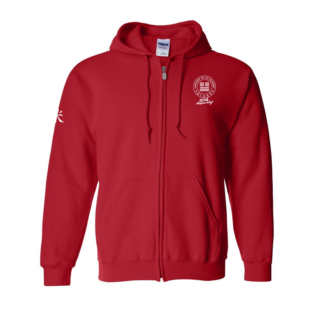 Canadian Tai Chi Adult Full-Zip Hooded Sweatshirt