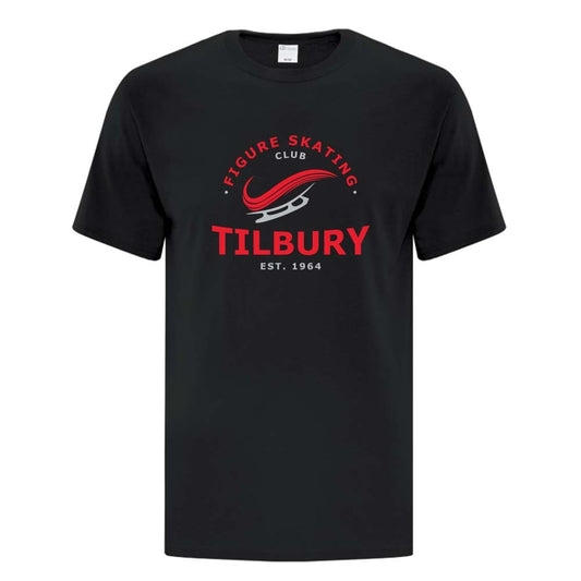 Tilbury Figure Skating Youth Cotton T-Shirt (Alt. Logo)