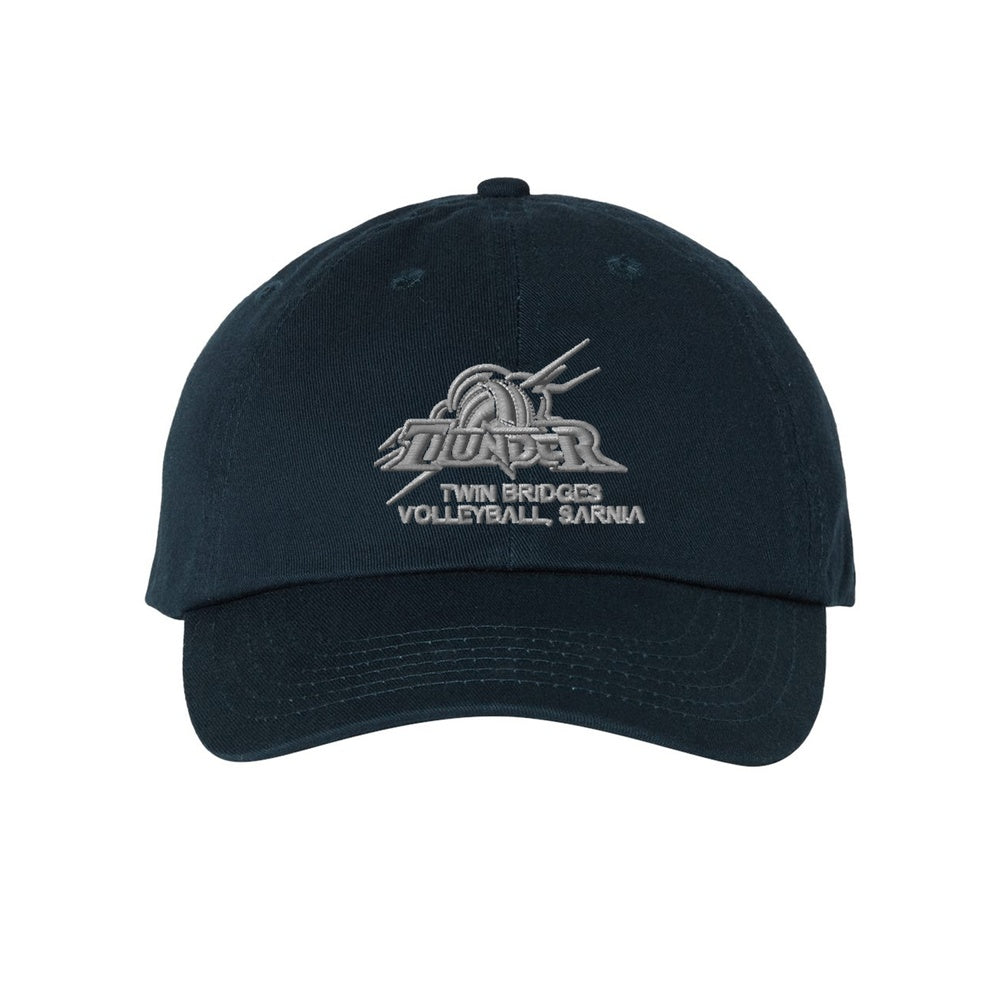 Twin Bridges Volleyball Youth Small Fit Bio-Washed Dad Hat