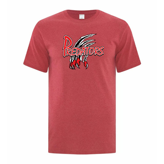 Lambton Shores Predators Adult Everyday Cotton T-Shirt