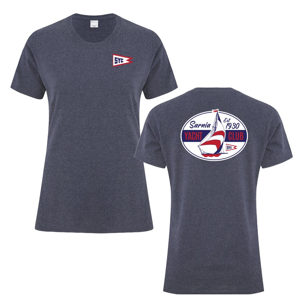 Sarnia Yacht Club Ladies' Cotton T-Shirt