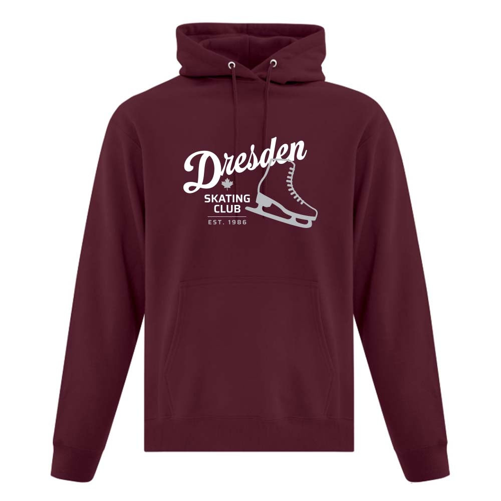 Dresden Skating Club Adult Fleece Hooded Sweatshirt