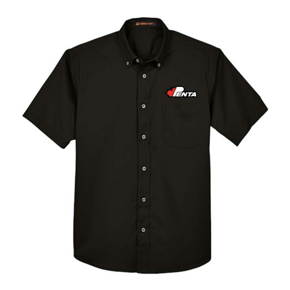 Penta Adult Easy Blend Short-Sleeve Twill Shirt