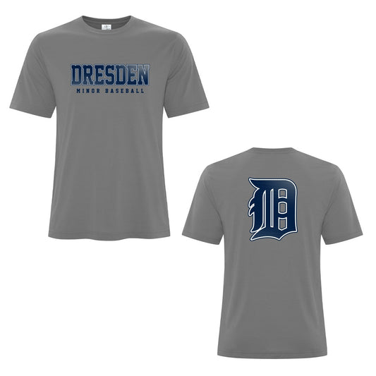 Dresden Minor Baseball Adult Pro Spun T-Shirt