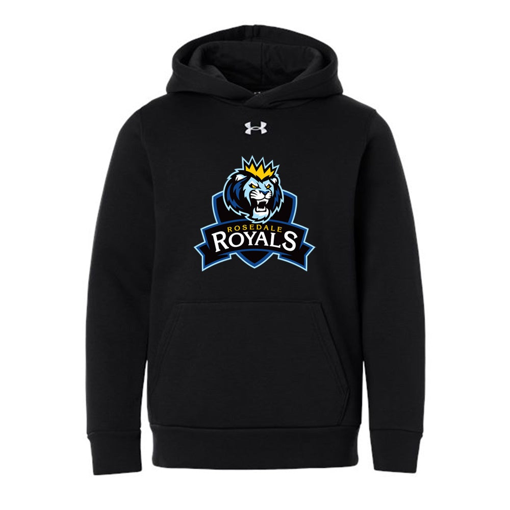 Rosedale Youth Under Armour Team Icon Fleece Hooded Sweatshirt