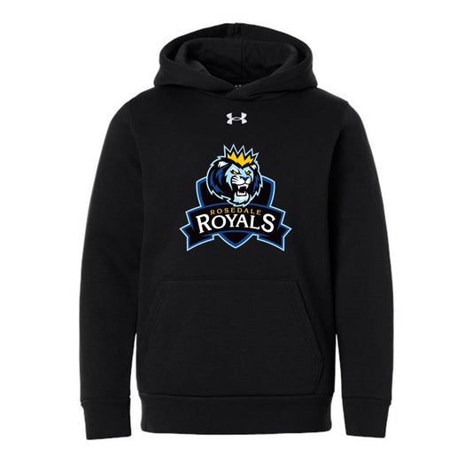 Rosedale Youth Under Armour Team Icon Fleece Hooded Sweatshirt