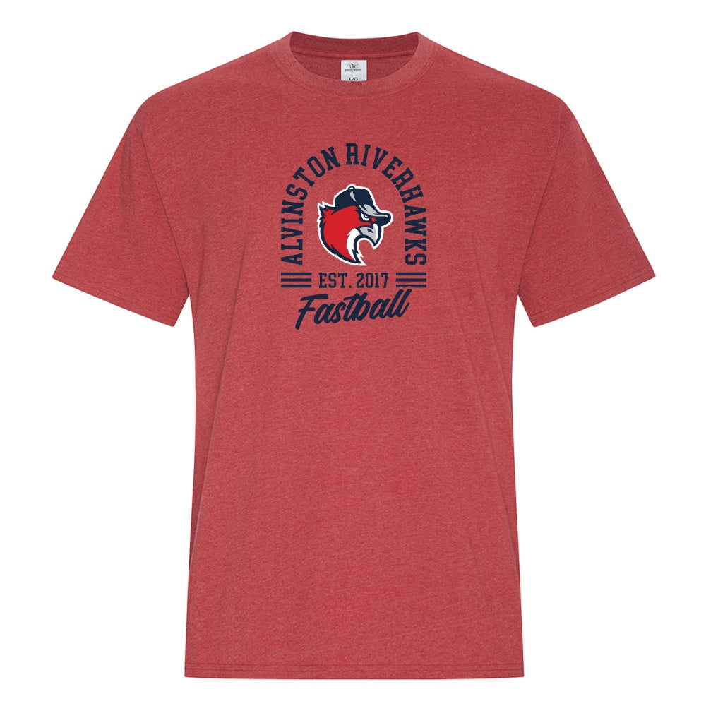 Alvinston Riverhawks Youth Earth Wash T-Shirt