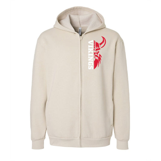 Northern Adult American Apparel ReFlex Fleece Full-Zip Hoodie Sweatshirt