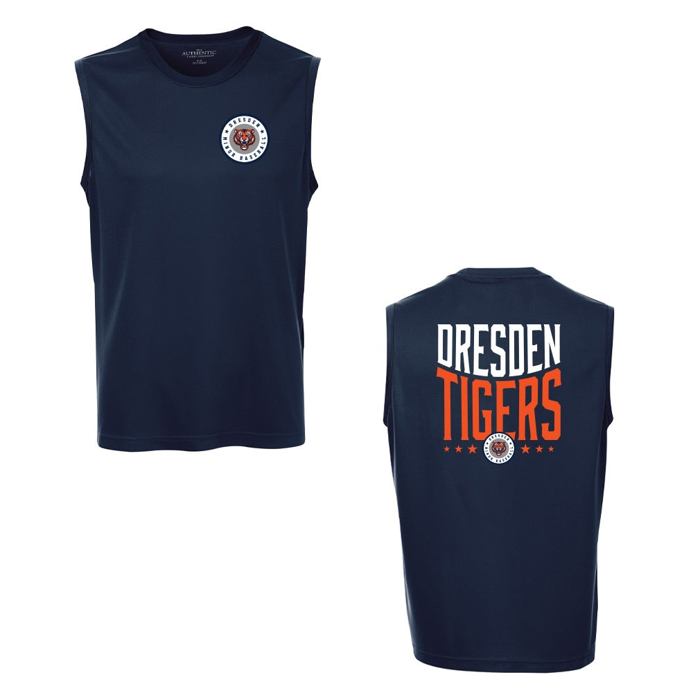 Dresden Minor Baseball Adult Pro Team Sleeveless Tee