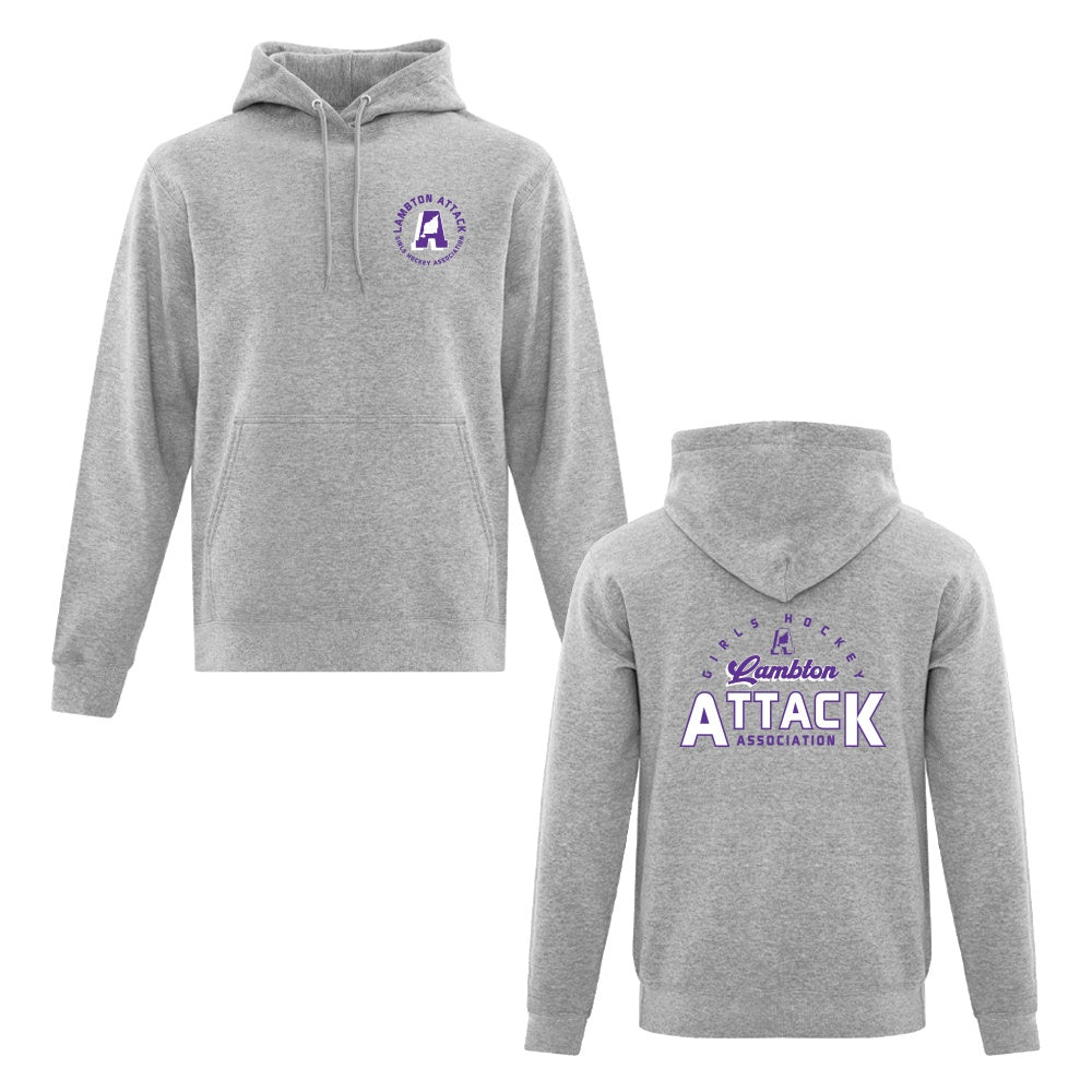 Lambton Attack Adult Fleece Hooded Sweatshirt