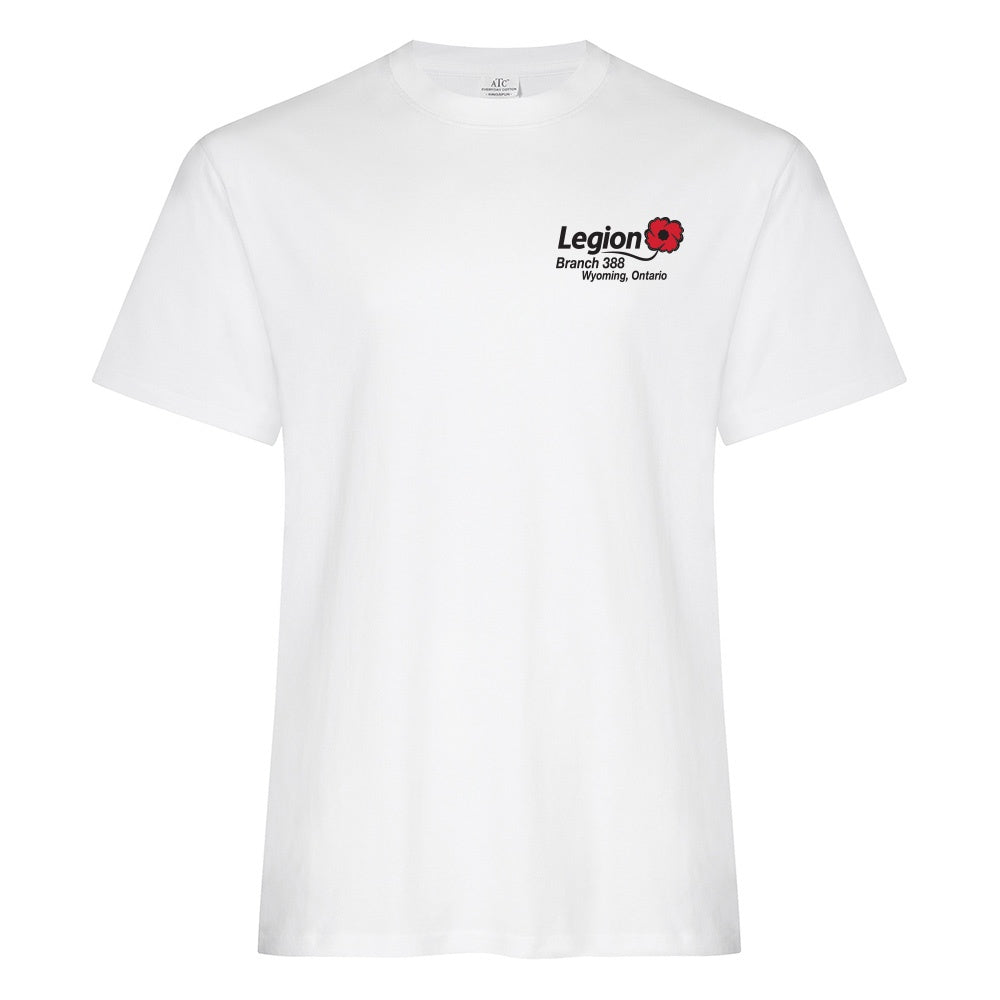 Wyoming Legion Branch 388 Adult Ring Spun Cotton T-Shirt
