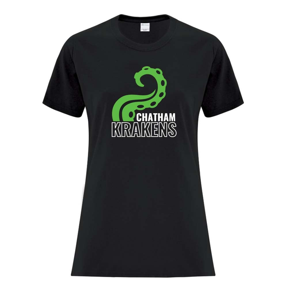 Chatham Krakens Ladies' Cotton T-Shirt
