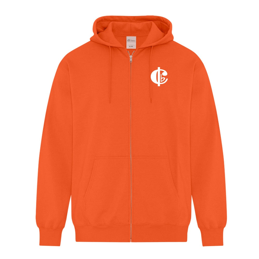 Lambton Concert Band  Adult Fleece Full Zip Hooded Sweatshirt