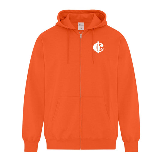 Lambton Concert Band  Adult Fleece Full Zip Hooded Sweatshirt