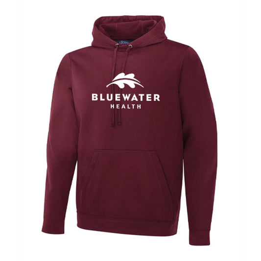 Bluewater Health Adult Game Day Fleece Hooded Sweatshirt