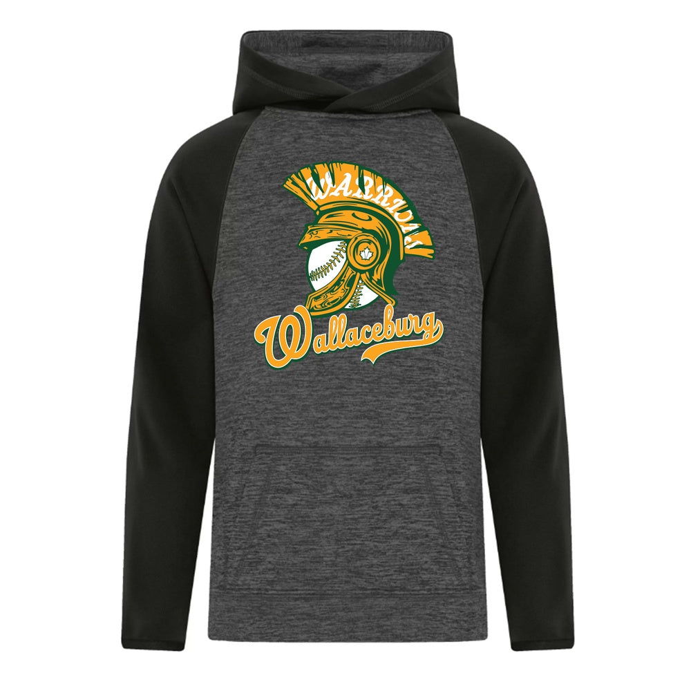 Wallaceburg Minor Baseball Youth Dynamic Heather Fleece Two Tone Hoodie