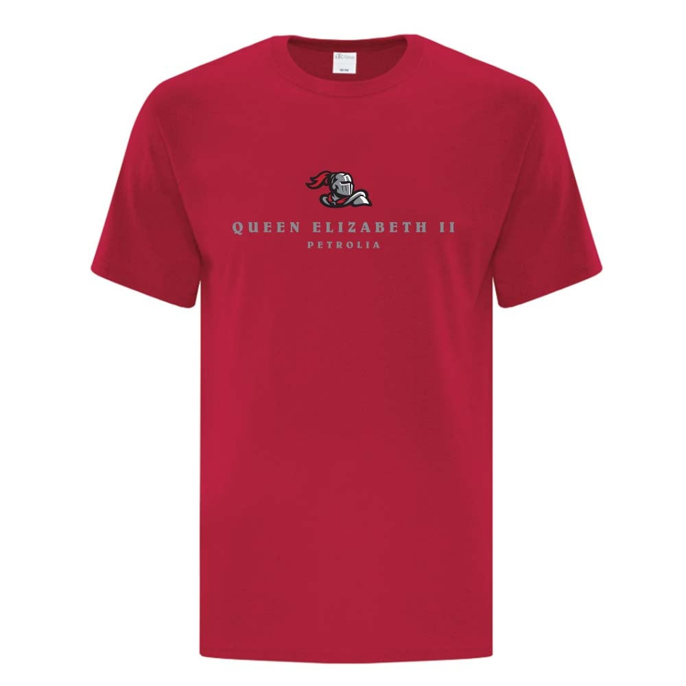 Queen Elizabeth II Petrolia Adult Cotton T-Shirt