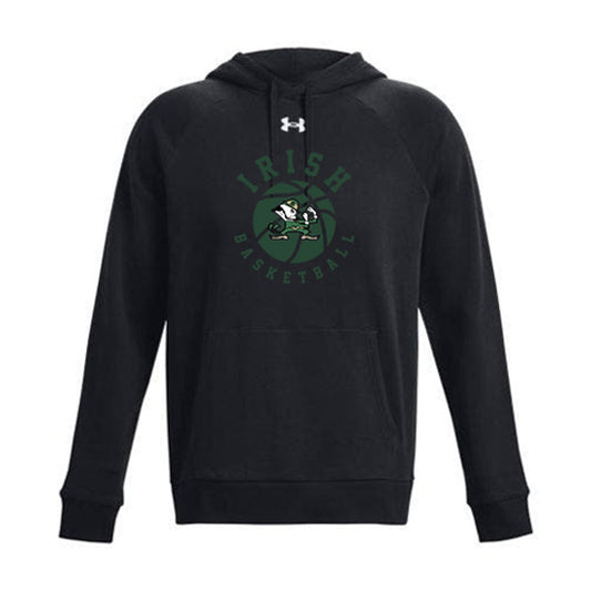 St Pats Basketball Adult Under Armour Rival Fleece Hooded Sweatshirt