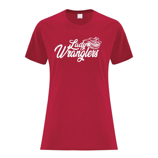 Wyoming Lady Wranglers Ladies' Cotton T-Shirt